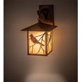 thumbnail image 1 of Meyda Tiffany 210355 Seneca Song Bird 14" Tall Wall Sconce - Copper, 1 of 5