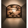 thumbnail image 1 of Meyda Tiffany 211787 Ducks In Flight 10" Tall Wall Sconce - Copper, 1 of 6