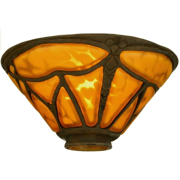 Meyda Lighting 7.5" Wide Castle Dragonfly Shade