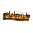 thumbnail image 1 of Meyda Tiffany 213436 Leaf, Flower, Fruit Four Light Vanity from Tall Pines collection in Bronze/Dark finish,, 1 of 7