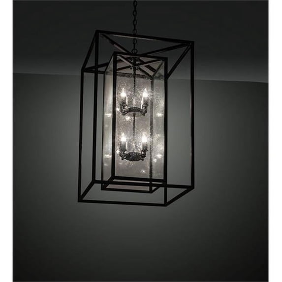 Meyda Tiffany 214846 8 Light 35" Wide Taper Candle Pendant