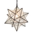 thumbnail image 1 of Meyda Tiffany 216258 Transitional One Light Pendant from Moravian Star collection in Bronze/Dark finish, 24.00 inches, 1 of 5