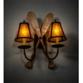 thumbnail image 1 of Meyda Tiffany 216852 Paddle 2 Light 19" Tall Wall Sconce - Copper, 1 of 4