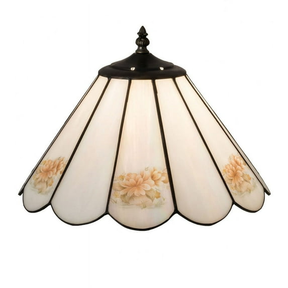 Meyda Tiffany 218819 Roses 7" Tall Lamp Shade