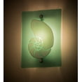 thumbnail image 1 of Meyda Tiffany 22152 Metro Fusion Nautilus 12" Tall Wall Sconce - Grey, 1 of 6