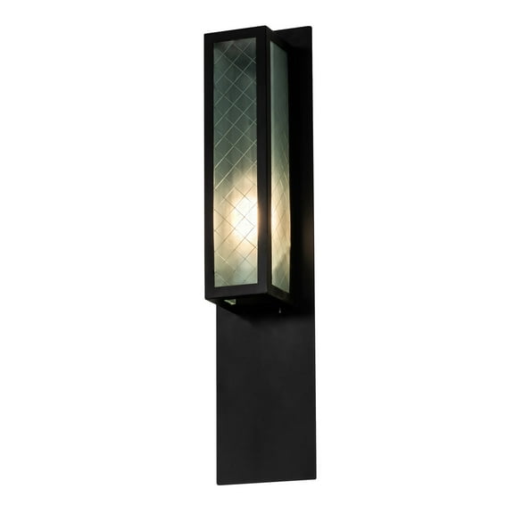 221673 Meyda 6" Wide Quadrato Diamond Wall Sconce