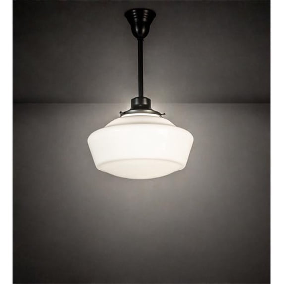 Meyda 222822 16 in. Wide Revival Schoolhouse Pendant