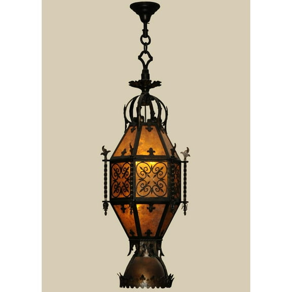 Meyda Tiffany 22716 Footed 7" Tall Lamp Base