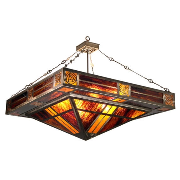 Meyda Tiffany 22865 8 Light 51" Wide Pendant - Copper