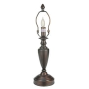 Meyda Tiffany 23029 Simple Spun - 1 Light Table Lamp Base Craftsman Bronze Finish