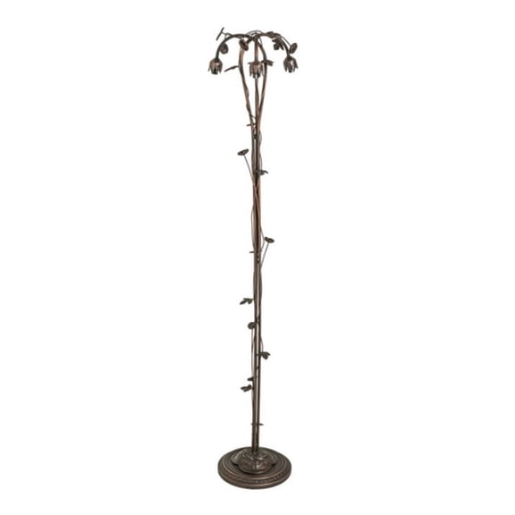Meyda Tiffany 23175 Pond Lily 58" Tall Lamp Base - MultiColor