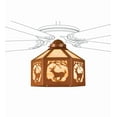 thumbnail image 1 of Meyda Tiffany 23266 Lone Deer 12" Tall Lamp Shade - Rust, 1 of 1