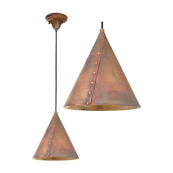 Meyda Tiffany 23303 1 Light 10" Wide Mini Pendant - Mottled Craftsman Patina