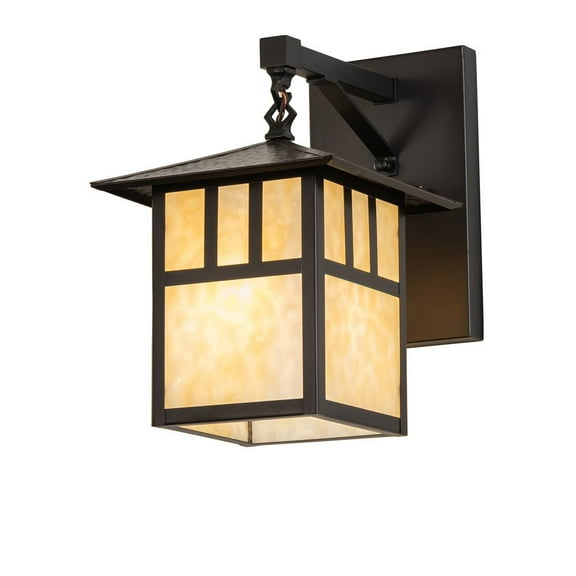 Meyda Tiffany 23961 Stained Glass / Tiffany Torchiere Lamp From The Dirk Van Erp