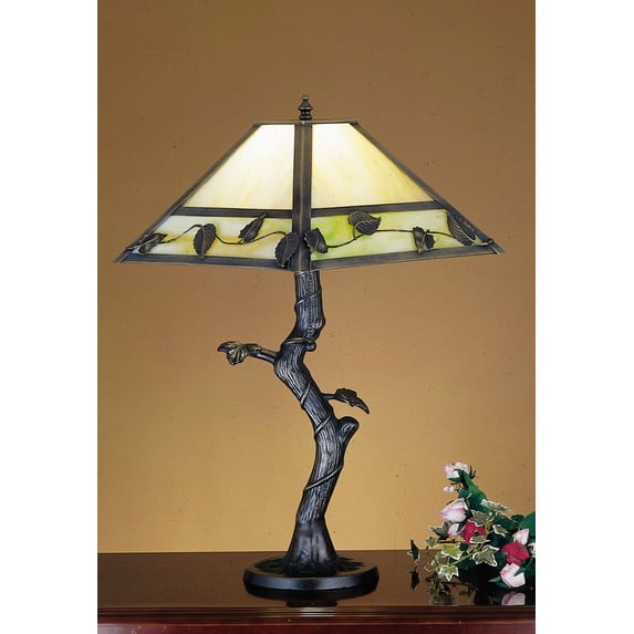 Meyda Tiffany 24246 1 Light Table Lamp - Brown