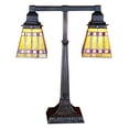 thumbnail image 1 of Meyda Tiffany - 24286 - Two Light Table Lamp - Prairie Corn - Ha Burgundy Ca-85pack, 1 of 2