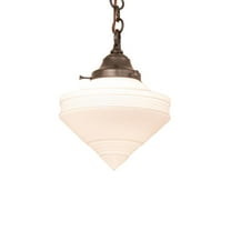 Meyda Tiffany 243717 9" Wide Mini Pendant - Brown