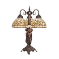 thumbnail image 1 of Meyda Tiffany 245480 Tiffany Turning Leaf 3 Light 23" Tall Buffet Table Lamp - MultiColor, 1 of 1