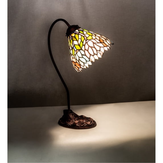 18" High Wisteria Desk Lamp