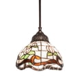 thumbnail image 1 of Meyda Tiffany 248596 7" Wide Mini Pendant - MultiColor, 1 of 7