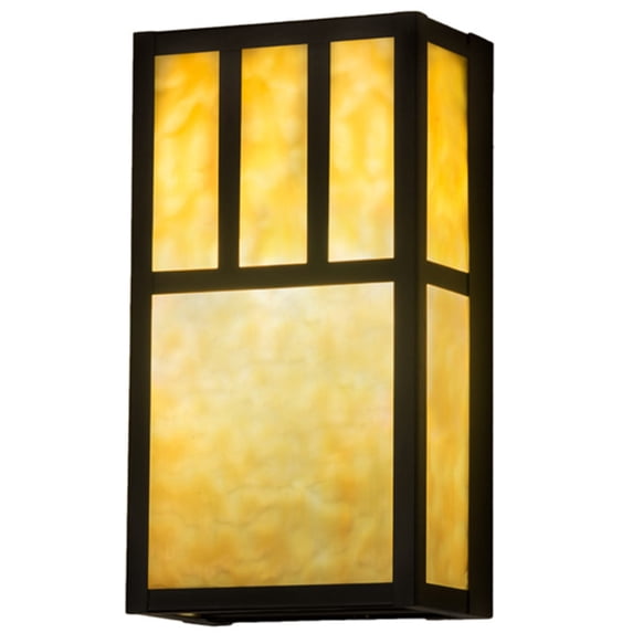 Meyda Tiffany 254403 2 Light 12" Tall Wall Sconce - Brown
