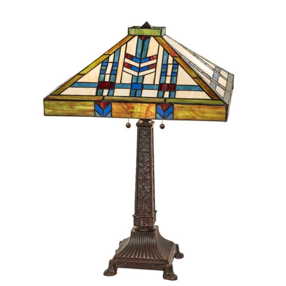 25" High Prairie Wheat Table Lamp