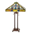 thumbnail image 1 of Meyda Tiffany 256043 Prairie Wheat 2 Light 28" Tall Buffet Table Lamp - MultiColor, 1 of 1