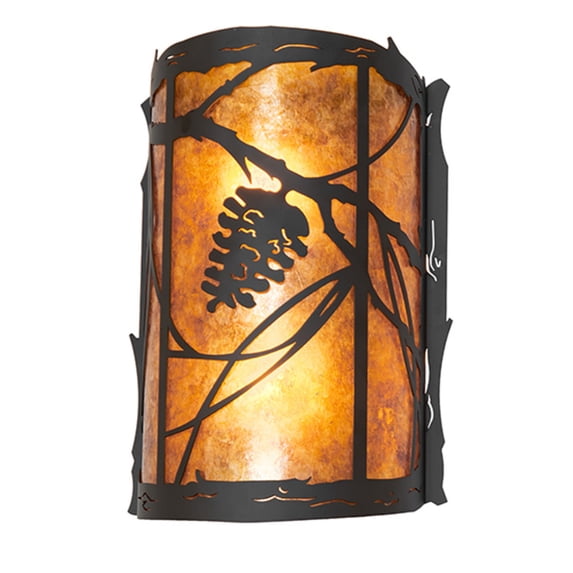 Meyda Tiffany 261020 2 Light 14" Tall Wall Sconce - Bronze