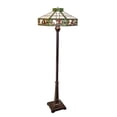 thumbnail image 1 of Meyda Tiffany 262542 Poker Face 2 Light 65" Tall Buffet Floor Lamp - MultiColor, 1 of 1