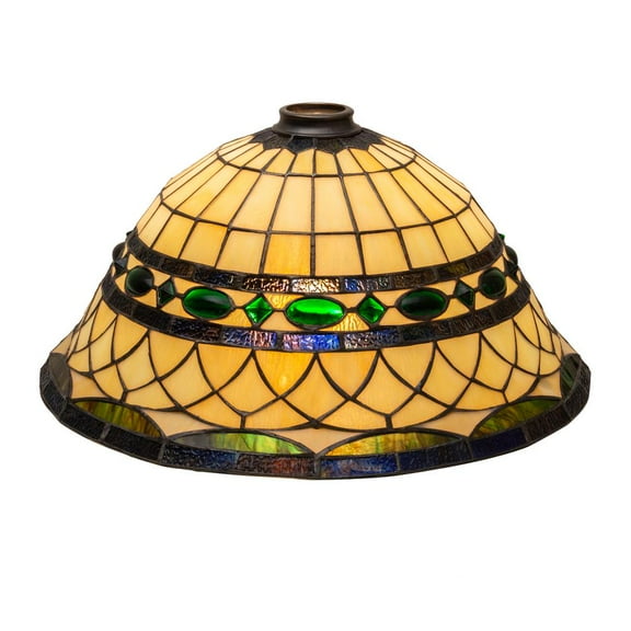 Meyda Tiffany 26275 Tiffany Roman 7.5" Tall Lamp Shade