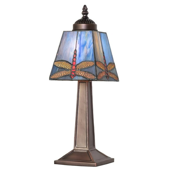 Meyda Lighting 10" High Dragonfly Mini Lamp