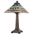 thumbnail image 1 of Meyda Tiffany 263186 Valencia Mission 2 Light 24" Tall Buffet Table Lamp - MultiColor, 1 of 1