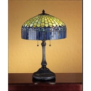 2 Light Tiffany Candice Table Lamp