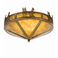 thumbnail image 1 of Meyda Tiffany 26388 Tall Pines 2 Light 16" Wide Semi-Flush Ceiling Fixture - Copper, 1 of 7