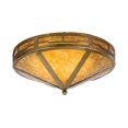 thumbnail image 1 of Meyda Tiffany 26390 16" W Valley View Flush Mount Ceiling Fixture - Copper, 1 of 3