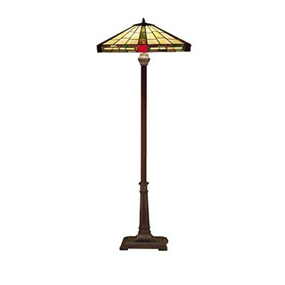 Meyda Tiffany 26555 Lighting, 65" Height, Bronze/Dark