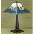 thumbnail image 1 of Meyda Tiffany 26759 Table Lamp From The Deer & Bear Collection - Hand Painted, 1 of 2