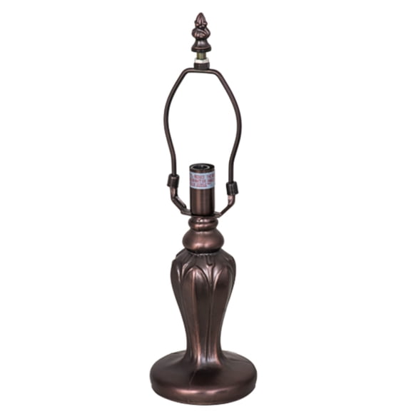 Meyda Tiffany 26960 Tulip 8" Tall Lamp Base - MultiColor