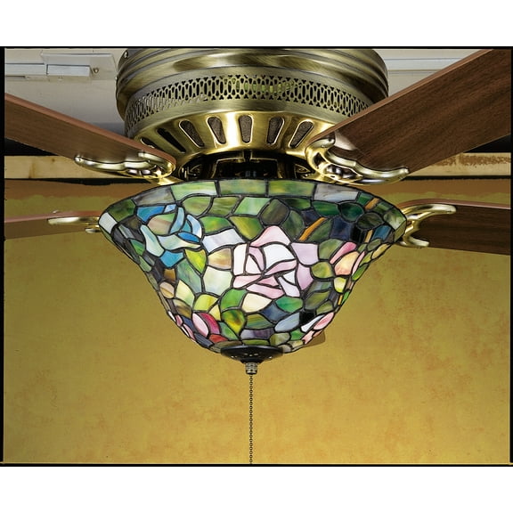 Meyda Tiffany 27448 Fan Light Kit From The Fixtures Collection - Tiffany Glass