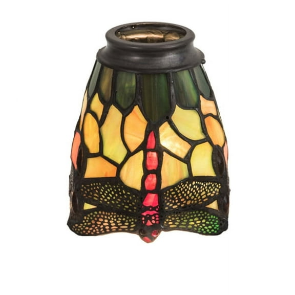 Meyda Tiffany - 27473 - Shade - Orange Flamer Green Red