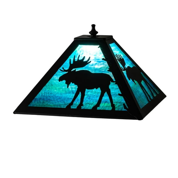 Meyda Tiffany - 28129 - One Light Pendant Hardware - Bungalow - Mahogany Bronze-30pack