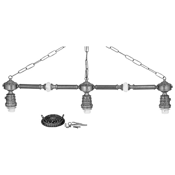 Meyda Tiffany 28173 Traditional Lamp Base And Fixture Hardware from Elk At Lake collection in Bronze/Dark finish, 60.00 inches
