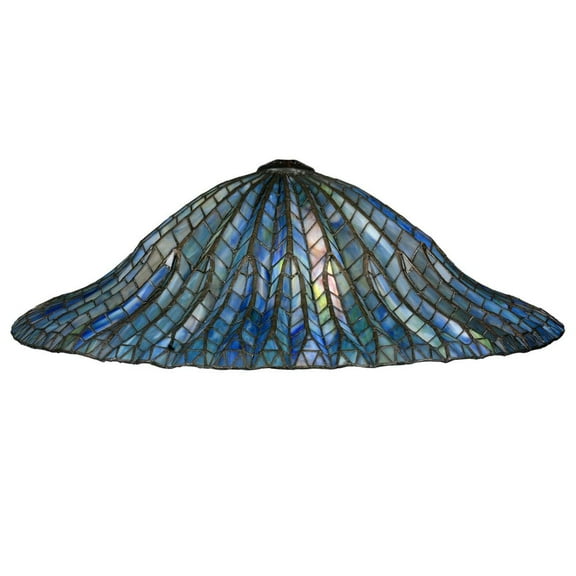 Meyda Tiffany 28863 Tiffany Lotus Leaf 6.5" Tall Lamp Shade