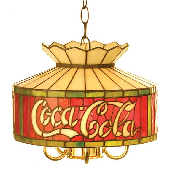 Meyda Tiffany - 29258 - Six Light Pendant - Coca-Cola - Polished Brass-115pack