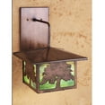 thumbnail image 1 of Meyda Tiffany 29547 1 Light Down Lighting Outdoor Wall Sconce From The Oak Tree Collection, 1 of 1