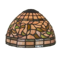 Meyda Tiffany 29650 Turning Leaf 5" Tall Lamp Shade