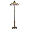 thumbnail image 1 of Meyda Tiffany 30451 Vintage Stained Glass / Tiffany Floor Lamp From The Wisteria, 1 of 2
