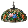 thumbnail image 1 of Meyda Tiffany 31105 Hanging Pansy 16" Wide Pendant - MultiColor, 1 of 5