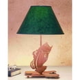thumbnail image 1 of Meyda Tiffany 32582 Fishing Lodge 13.5" H Leaping Bass Table Lamp - Rust, 1 of 1
