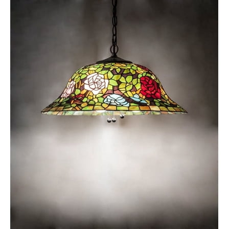 20" Wide Tiffany Rosebush Pendant